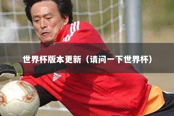 世界杯版本更新（请问一下世界杯）